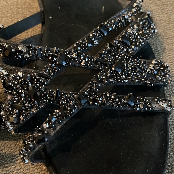 Vince Camuto Sizes 12 M Katia Sandal Black shoes (TD) - Picture 5 of 11